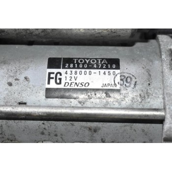 Μίζα Toyota Auris / Yaris 1NR 1.3 2006-2015 28100-47210 438000-1450 (Γνήσια)