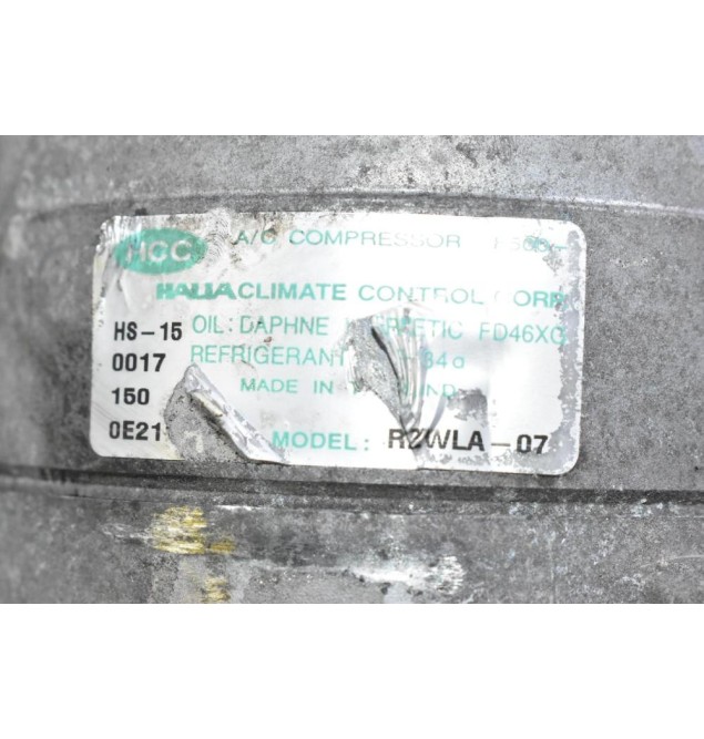 Κομπρεσέρ Aircondition Ford Ranger / Mazda BT50 2.5 WL 1997-2010 RZWLA-07