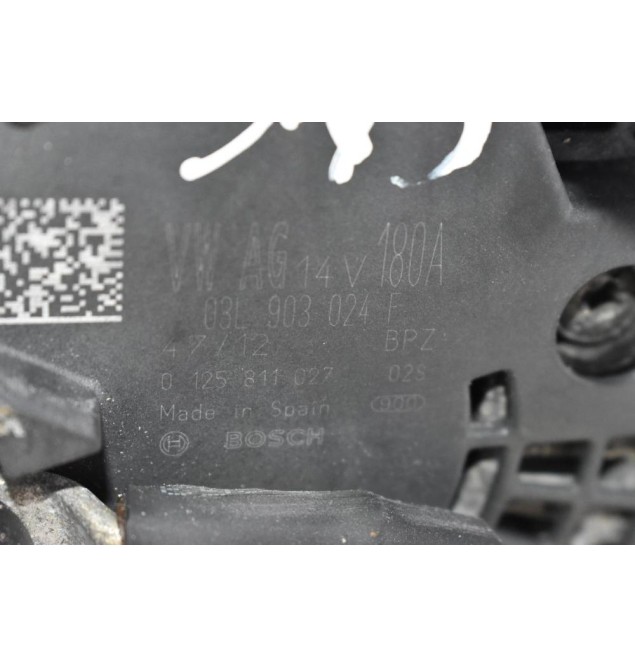 Δυναμό Volkswagen Passat 1.6 / 2.0 CAY - CFF Diesel 110A 2004-2013 03L903024F 0125811027 (Skoda Octavia - Fabia ) (Audi A3)