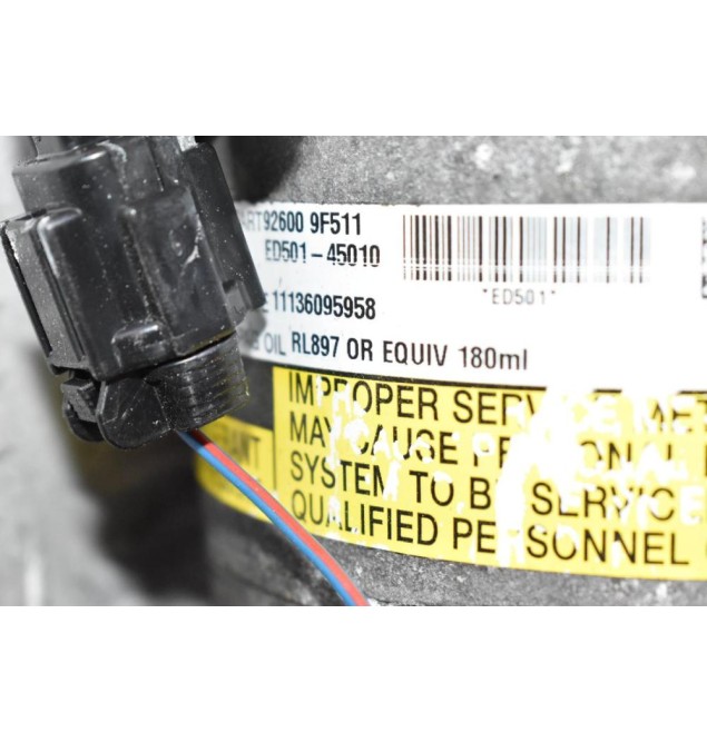 Κομπρεσέρ Aircondition - A/C Nissan Almera / Primera N16 QG15 1998-2005 92600-9F511