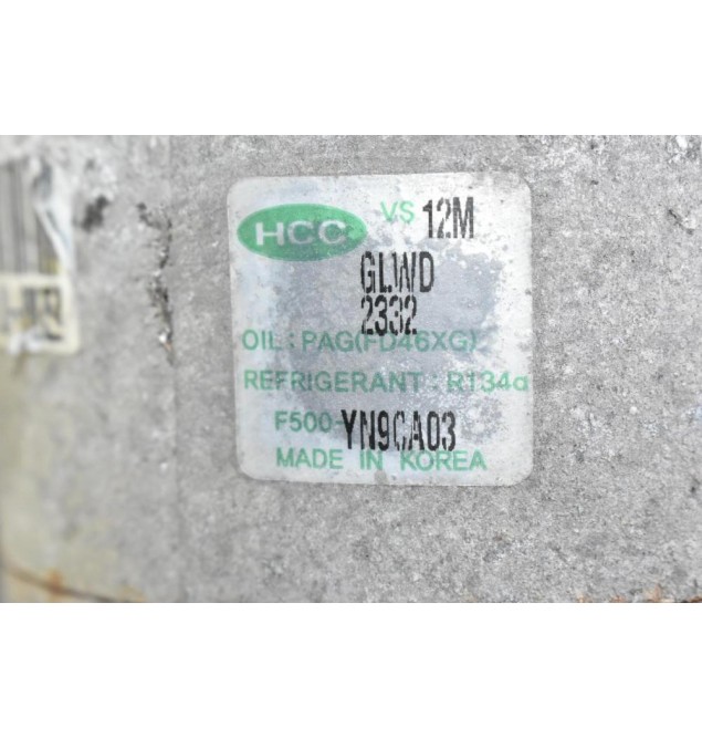 Κομπρεσέρ Aircondition - A/C Hyundai I20 D4FC 1.4 CRDI 2012-2015 (KIA) F500-YN9CA03