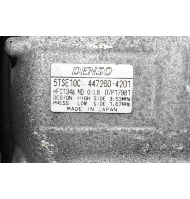 Κομπρεσέρ Aircondition Toyota Auris / Yaris 1NR 1.3 2008-2015 DENSO 447260-4201