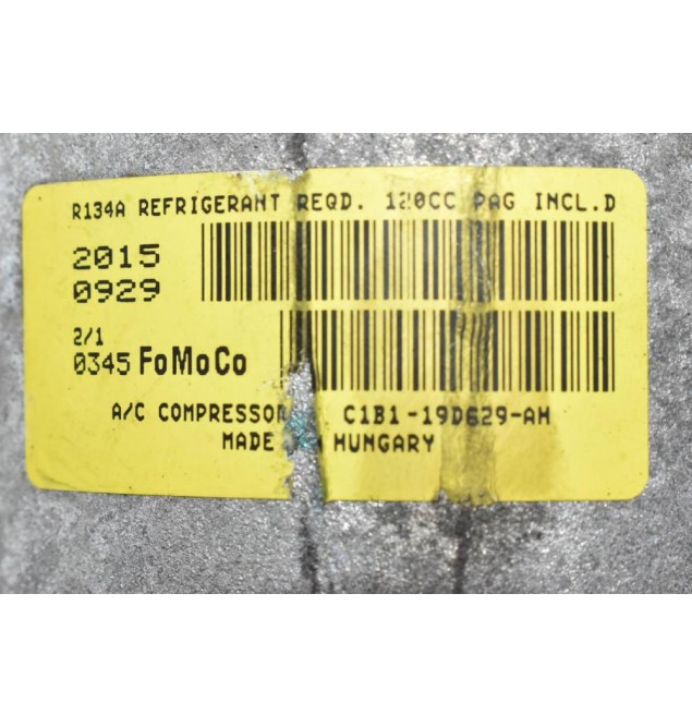 Κομπρεσέρ Aircondition A/C Ford Fiesta / Focus 1.0 SFJB 2008-2020 C1B1-19D629-AH