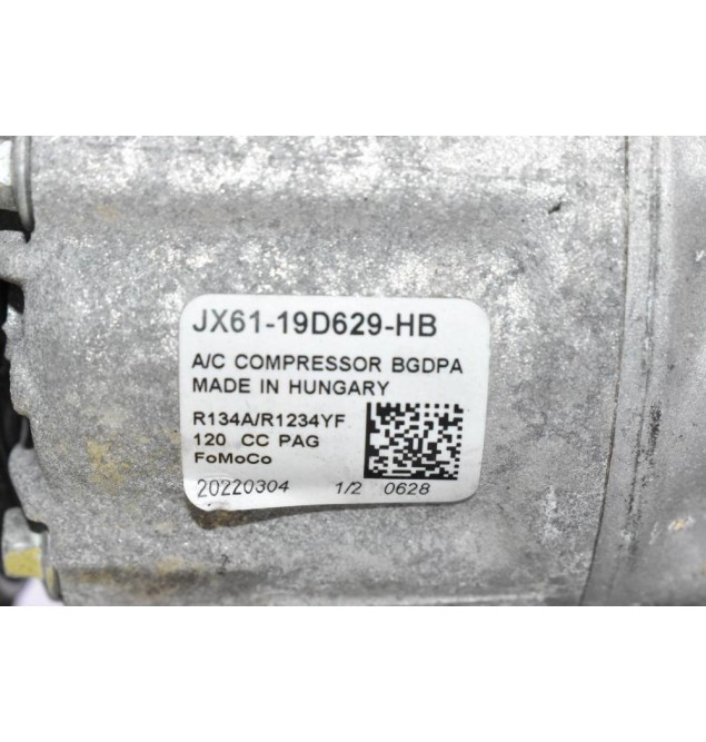 Κομπρεσέρ Aircondition A/C Ford Puma - Fiesta - Focus 1.0 Ecoboost B7JA / B7JB / B7JE 2019-2023 JX61-19D629-HB (Γνήσιο)