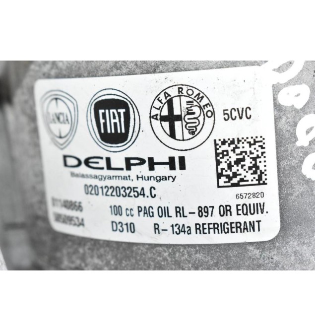 Κομπρεσέρ Aircondition - A/C Alfa Romeo Giulietta 1.4 TJET 940A2000 2005-2023 DELPHI 50509534 01140866