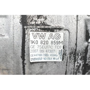 Κομπρεσέρ Aircondition Seat Leon 1.4cc TSI BMY 2005-2013 (Γνήσιο) 1Κ0820859M GE447190-7955 (Volkswagen / Audi / Skoda)