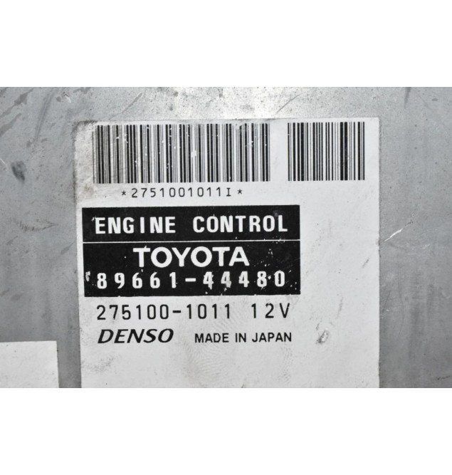 Εγκέφαλος Toyota Avensis / Corolla / Celica 1.8 1ZZ 89661-44480 275100-1011 2000-2007