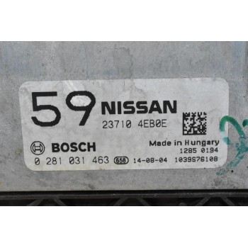 Εγκέφαλος Nissan Qashqai 1.6 DCI R9M 2008-2018 BOSCH 23710-4EB0E 0281031463 1039S76108