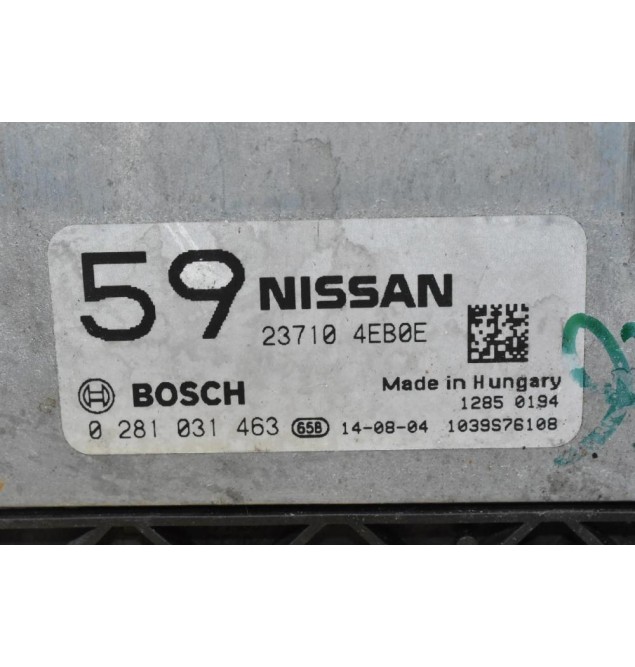 Εγκέφαλος Nissan Qashqai 1.6 DCI R9M 2008-2018 BOSCH 23710-4EB0E 0281031463 1039S76108