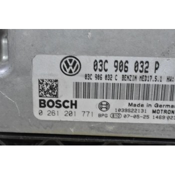 Εγκέφαλος Κινητήρα Volkswagen Golf / Touran / Jetta BLG 1.4 TSI 2006-2012 03C906032P 0261201771 MED17.5.1