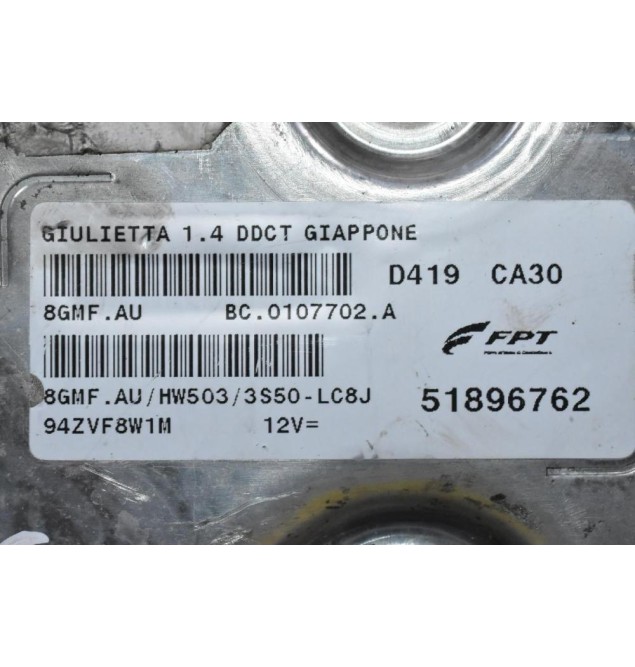 Εγκέφαλος Alfa Romeo Mito / Giulietta 1.4 Turbo MultiAir 170ps 940A2000 2009-2014 51896762