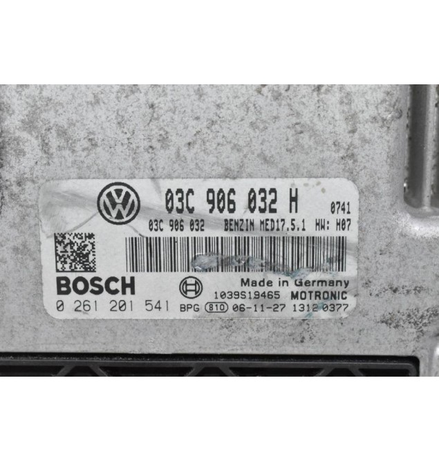 Εγκέφαλος Κινητήρα Volkswagen Golf / Touran / Jetta BLG 1.4 TSI 2006-2012 03C906032H 0261201541 MED17.5.1