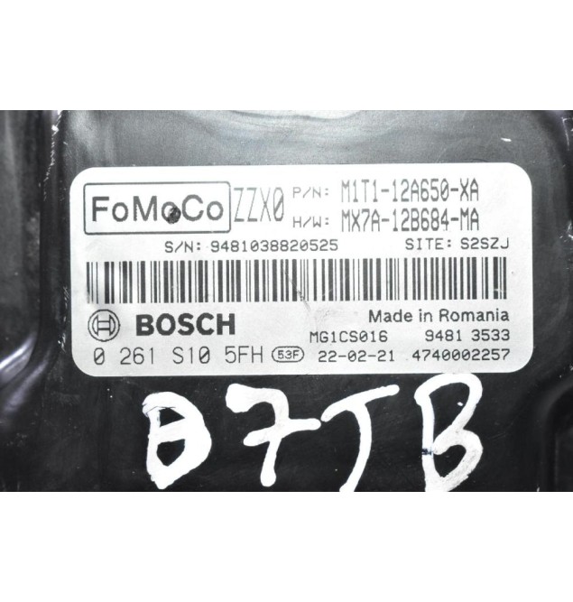 Εγκέφαλος Ford Puma - Fiesta - Focus 1.0 Ecoboost B7JB 2019-2023 M1T1-12A650-XA MX7A-12B684-MA 02610S105FH (Γνήσιο)