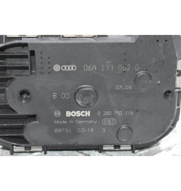 Πεταλούδα Γκαζιού Volkswagen Polo 1.8T 20vt BJX (JDB) (Γνήσια) 2005-2010 06A133062G 0280750115 (Seat / Skoda / Audi)