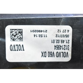 Φανάρι Πίσω Δεξιά Volvo V60 2012-2019 Y555DX 31214964