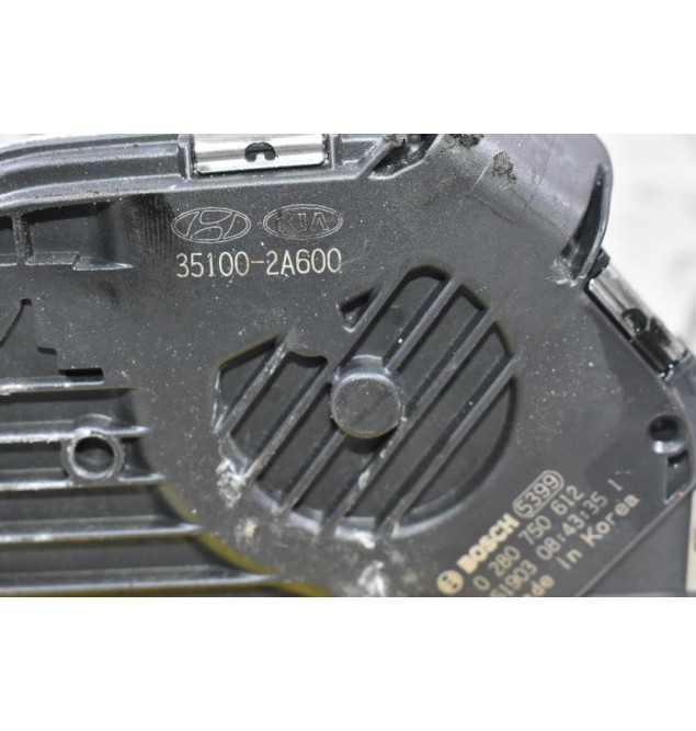 Πεταλούδα Γκαζιού Kia Ceed - Hyundai i30 1.6 CRDI D4FB 2007-2012 35100-2Α600 0280750612 (Γνήσια)