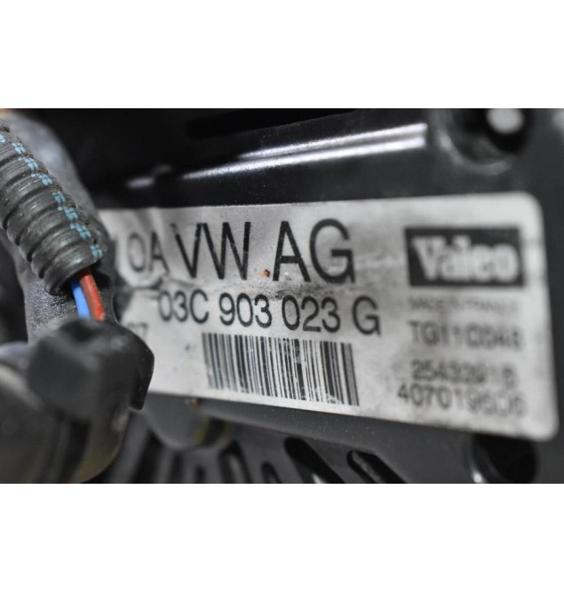 Δυναμό Volkswagen Golf / Jetta / Touran / Passat 1.4 TSI/FSI 110A 2006-2012 03C903023G (Audi A1 A3 / Seat Ibiza Toledo Altea / Skoda Octavia Fabia) (BMY BLG CAX)