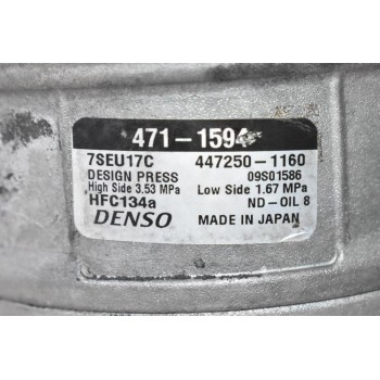 Κομπρεσέρ Aircondition Mercedes-Benz ML350 272967 2004-2012 447250-1160