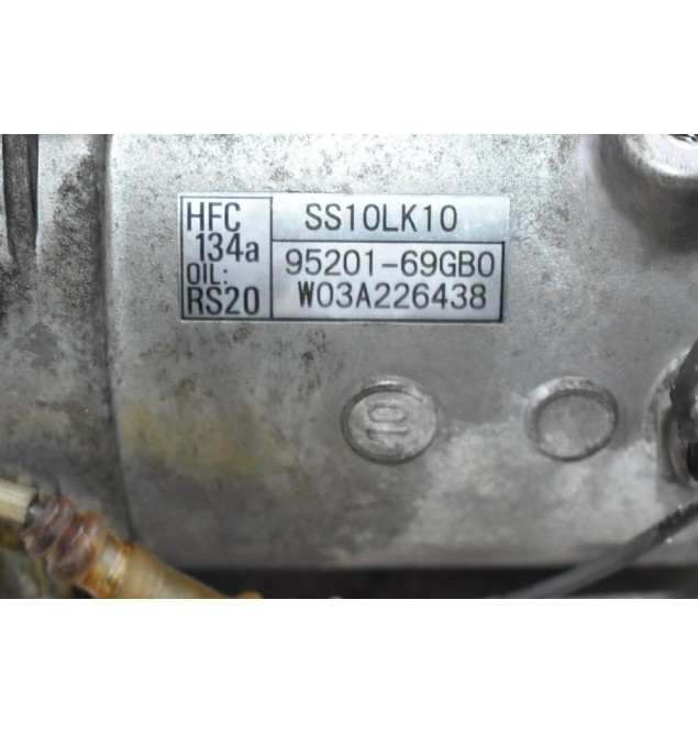 Κομπρεσέρ Aircondition - A/C Κλιματισμός Suzuki Jimny Swift Ignis Wagon R M13A 1998-2005 95201-69GB0