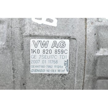 Κομπρεσέρ Aircondition - A/C Κλιματισμός Volkswagen Golf BLG 2002-2010 DENSO 1K0820859C