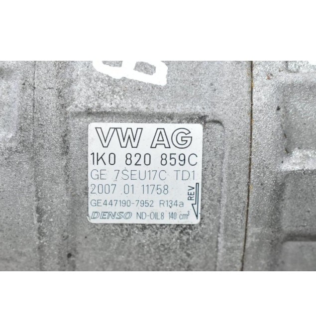 Κομπρεσέρ Aircondition - A/C Κλιματισμός Volkswagen Golf BLG 2002-2010 DENSO 1K0820859C