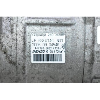 Κομπρεσέρ Aircondition - A/C Audi A4 2.0 TFSI BWE 2005-2010 DENSO 8E0260805BP 44190-6682