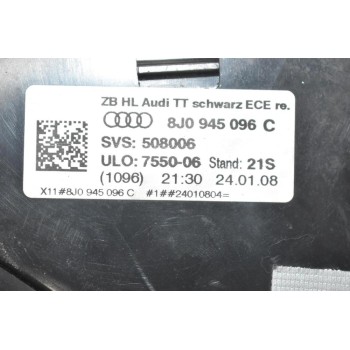 Φανάρι Πίσω Δεξιά Audi TT 2006-2014 8J0945096C (Γνήσιο)