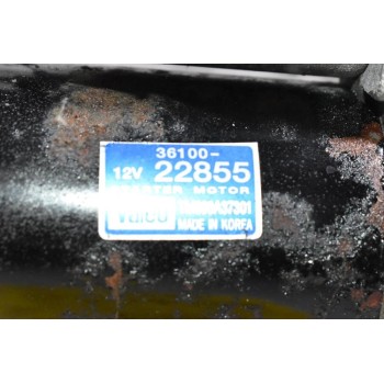 Μίζα Hyundai Accent / Atos / Elantra / Excel / Getz / Matrix G4EE 1.6 12V 2005-2012 36100-22855 (Γνήσια) (Kia Rio / Cerato)