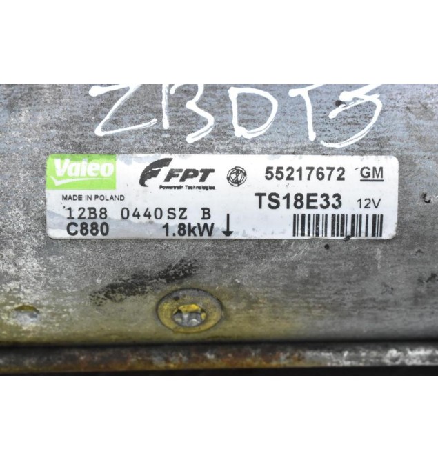 Μίζα Opel Corsa D CDTI 1.3 Z13DTJ 2005-2015 55217672 (Γνήσια) (Combo - Agila - Meriva - Astra)