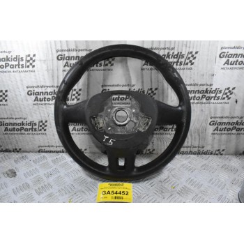 Τιμόνι Volkswagen Transporter T5 2002-2015 7E0419091D (Γνήσιο) (Με Φθορά)