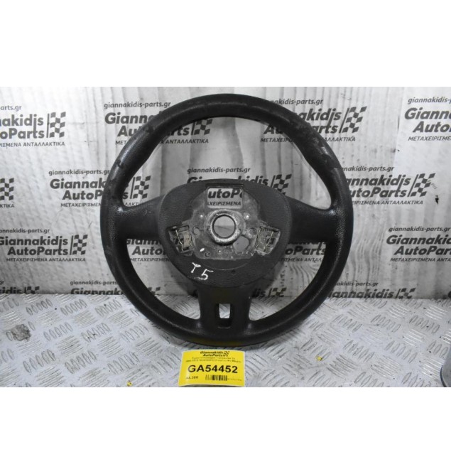 Τιμόνι Volkswagen Transporter T5 2002-2015 7E0419091D (Γνήσιο) (Με Φθορά)