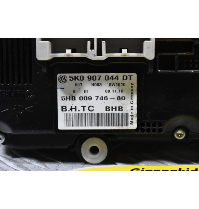 Χειριστήριο Κλιματισμού Volkswagen Golf 6 2008-2013 5K0907044DT (Γνήσιο)