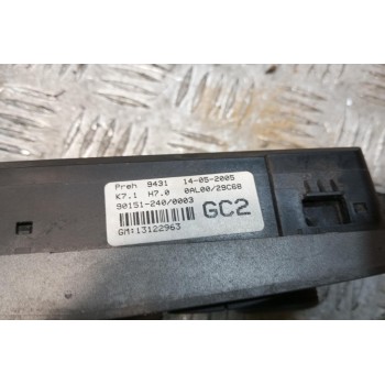 Χειριστήριο Κλιματισμού Opel Astra H 2004-2010 13122963 2 φις