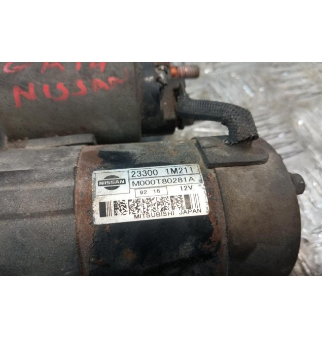 Μίζα Nissan Almera N15 Κωδ.Κινητηρα GA14 1995-2000 8 Δοντια 233001M211