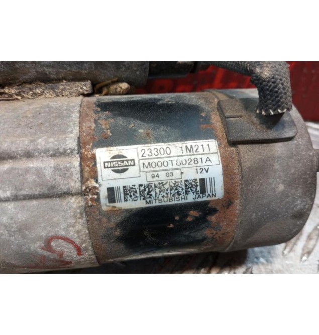 Μίζα Nissan Almera N15 Κωδ.Κινητηρα GA14 1995-2000 8 Δοντια 233001M211
