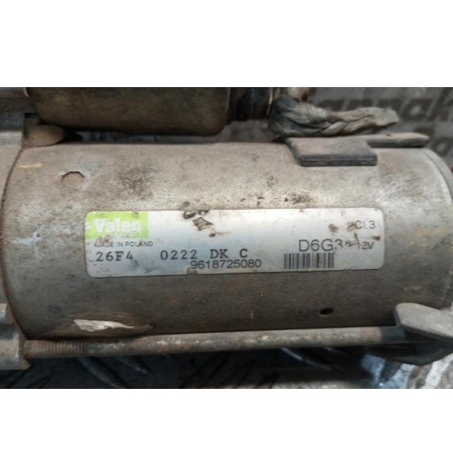 Μίζα Citroen Xsara Κωδ.Κινητηρα NFU 2000-2005 9 Δοντια D6G3 9618725080