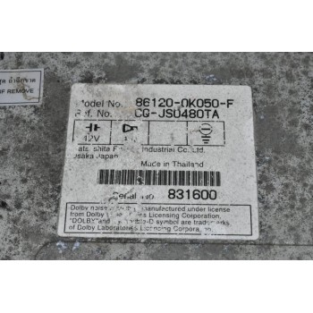 Ράδιο-CD Toyota Hilux KUN 2004-2006 86120-0K050