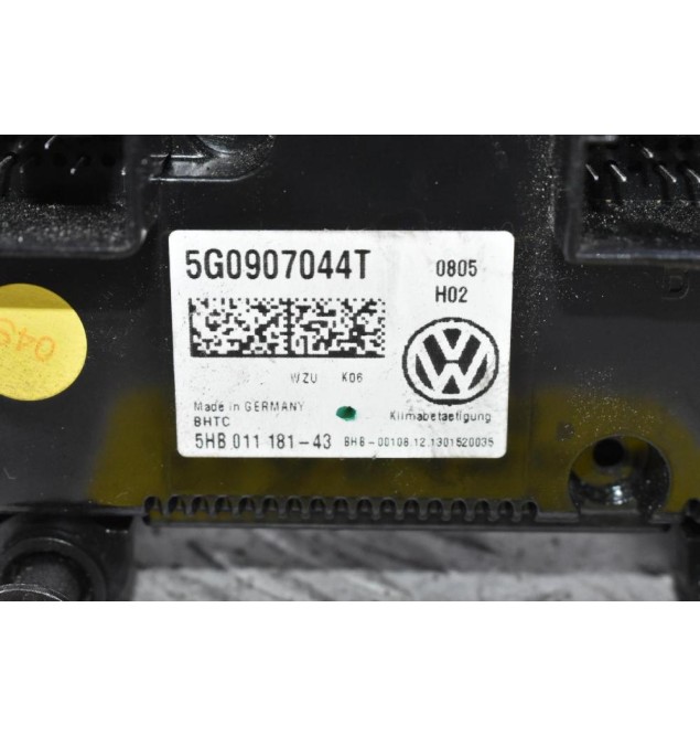 Χειριστήριο Κλιματισμού Volkswagen Golf 7 2013-2020 5G0907044T (Γνήσιο)