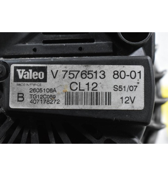 Δυναμό Mini Cooper / Clubman 1.6 2006-2013 V757651380-01 (Γνήσιος) (Peugeot 207 / 308 - Citroen C4)