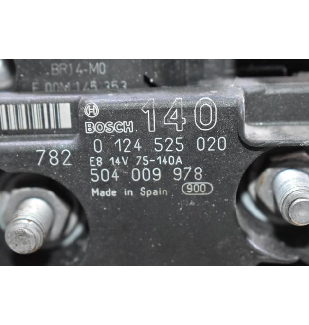 Δυναμό Fiat Ducato - Iveco Daily Multijet 2.3cc F1AE0481 2000-2010 0124525020 504009978 140A (Γνήσιο)