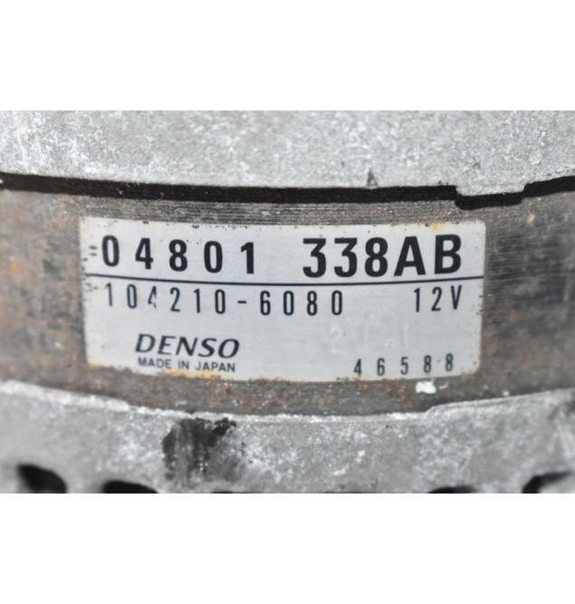 Δυναμό Jeep Cherokee / Wrangler 2.8 CRD VM52C 2007-2015 04801-338AB 104210-6080 (Dodge Nitro)