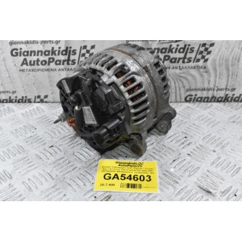 Δυναμό Volkswagen Golf / Passat / Touran / Eos 1.4 1.8 2.0 TSI/TFSI/FSI/TDI 2000-2007 06F903023F 06F903023FX  0124525091 14V 140A (Audi A1 A3 / Seat Leon Altea / Skoda Octavia Fabia)