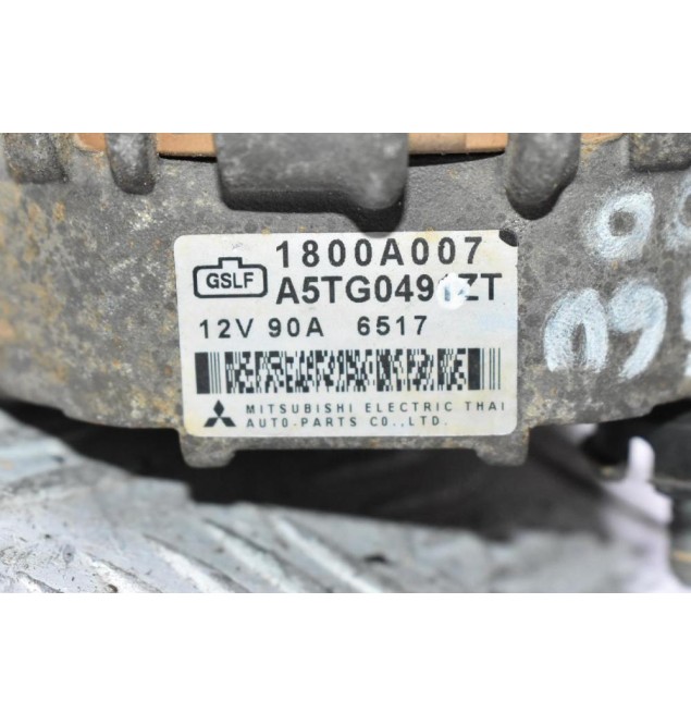 Δυναμό Mitsubishi L200 2.5 DID 4D56U Safari 2005-2012 1800A007 A5TG0491ZT 90A