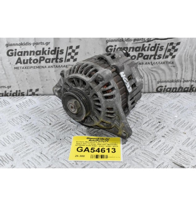 Δυναμός Mitsubishi Pajero Pinin / Lancer / Space Star 1.8 4G93 1998-2007 (Γνήσιο) MD343562 A2TB0892 (Colt) 4G92 / 4G63 / 4G93 / 4G18