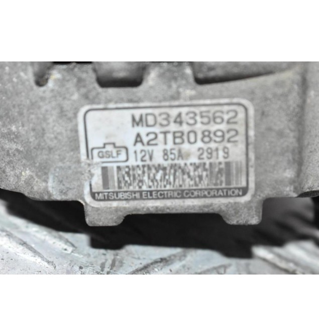 Δυναμός Mitsubishi Pajero Pinin / Lancer / Space Star 1.8 4G93 1998-2007 (Γνήσιο) MD343562 A2TB0892 (Colt) 4G92 / 4G63 / 4G93 / 4G18