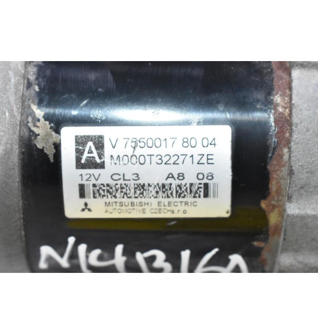 Μίζα Citroen C4 C3 DS3 DS4 / Pegeuot 308 508 3008 207 THP 5FT 5FX 1.6 1.4 2006-2018 V75500178004 M000T32271 (Mini Cooper Countryman Paceman)