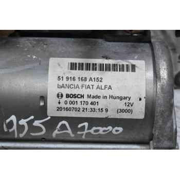 Μίζα Alfa Romeo Mito / Giulietta 1.4 Turbo MultiAir 120A 955A7000 2009-2014 (Γνήσια) 51916168 A152 0001170401 (Fiat Punto 500 Tipo Bravo / Jeep Renegate)