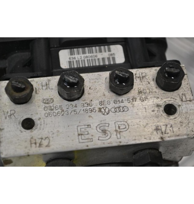 Μονάδα ABS Audi A4 2005-2008 8E0910517H014 8E0614517BF 0265950474 0265234336