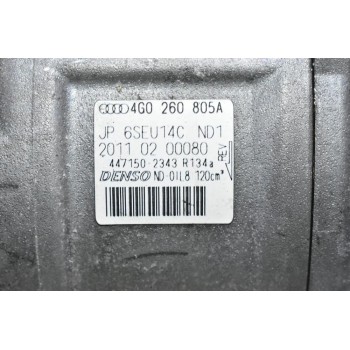 Κομπρεσέρ Aircondition Audi A6 / A7 CHV 2.8 FSI 2011-2016 4G0260805A 447150-2343 (Γνήσιο)