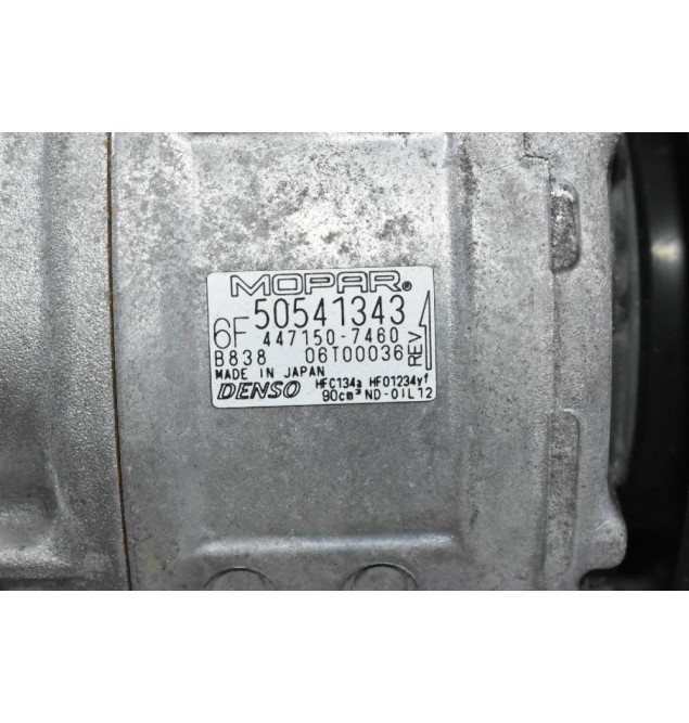 Κομπρεσέρ Aircondition A/C Alfa Romeo Mito / Giulietta 1.4 Turbo MultiAir 120A 955A7000 2009-2014 (Γνήσια) 50541343 447150-7460 (Fiat Punto 500 Tipo Bravo Qubo Doblo Fiorino)